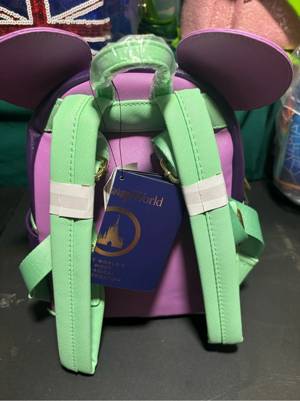 Disney Loungefly Mickey Mouse Main Attraction Mini Backpack Mad Tea Party